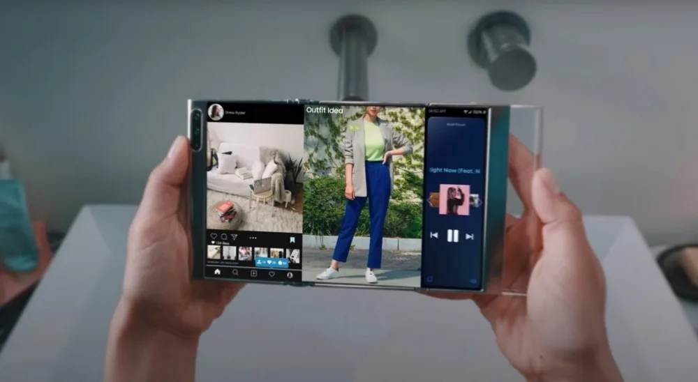 Samsung sắp ra mắt smartphone màn hình cuộn Galaxy Z Slide?