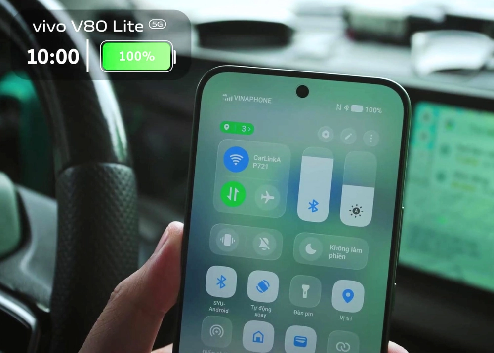 Một lần sạc cân vạn dặm cùng vivo V80 Lite