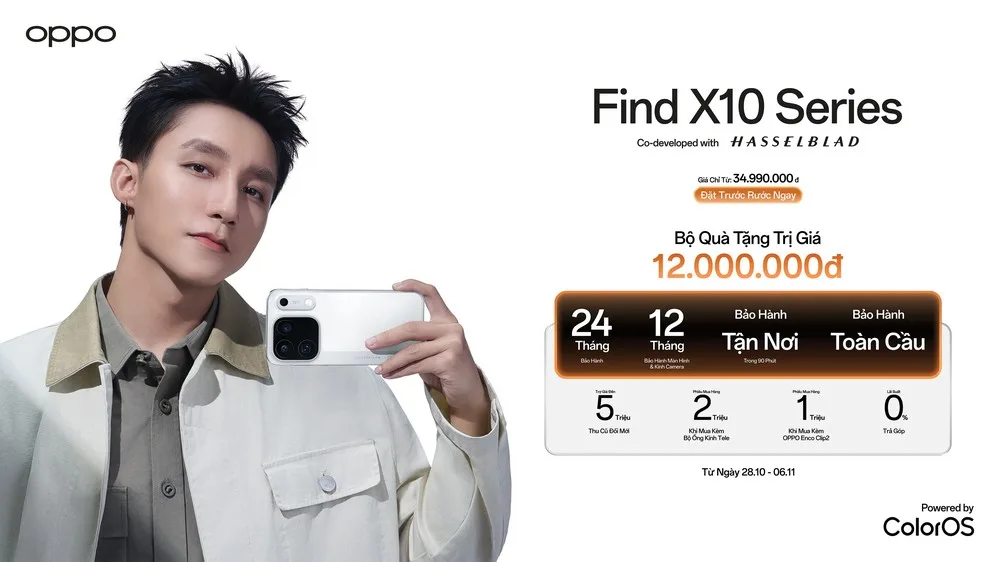 OPPO Find X10 Series ra mắt tại Việt Nam