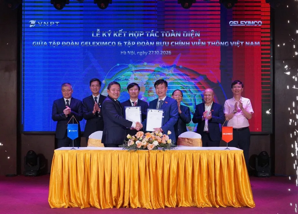 VNPT hợp tác Geleximco và ABBank, mở rộng hệ sinh thái số