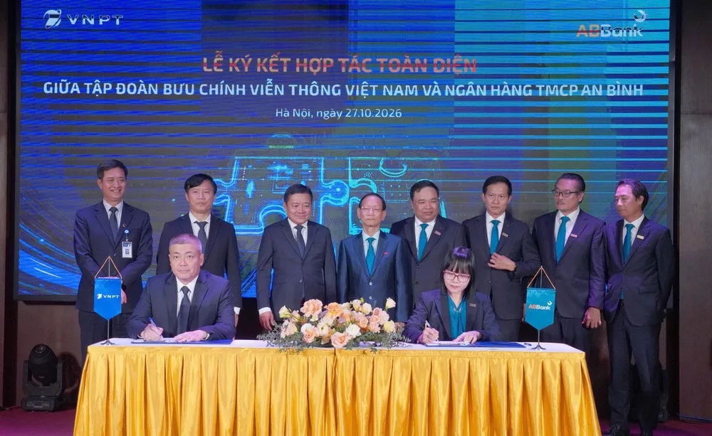 VNPT hợp tác Geleximco và ABBank, mở rộng hệ sinh thái số